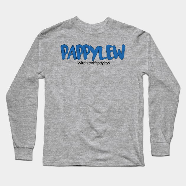 Pappylew Short Logo Long Sleeve T-Shirt by lewyjh